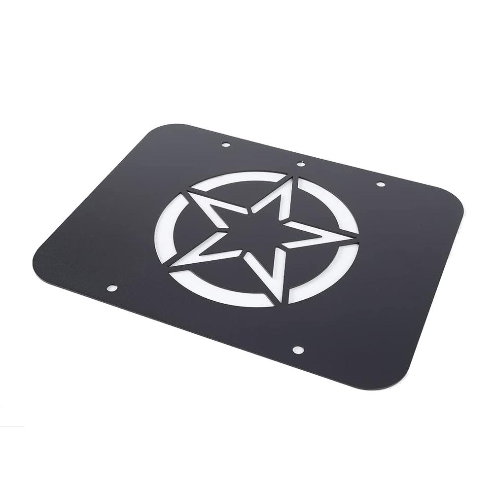 Capac Ventilație Hayon Aluminiu Aliaj Capac Placă Ventilație Hayon Pentru Jeep Wrangler YJ 1987-1996 TJ 1997-2006