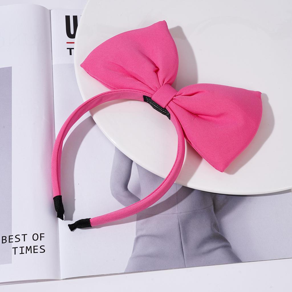 Custom Sequins Big Bow Three-Dimensional Hair Accessories Oversize Christmas Headband for Women Girls