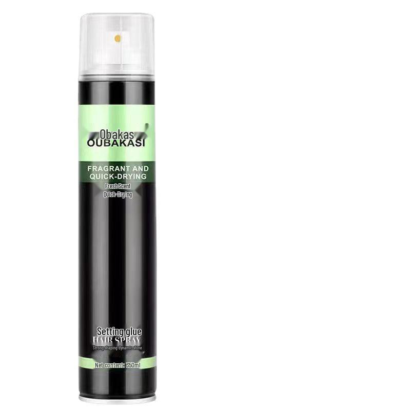 Oubakasiobo Fresh Scent Non-Sticky Hairspray for Styling & Updos