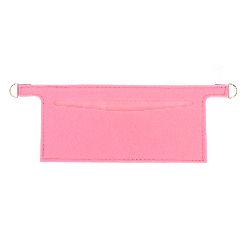 Filz Geldbörsen-Einsatz Für Kettenriemen Langlebig Mit D-Ringen Tasche Einsatz Organizer Damen Umhängetasche Konvertierbarer Liner Einsatz