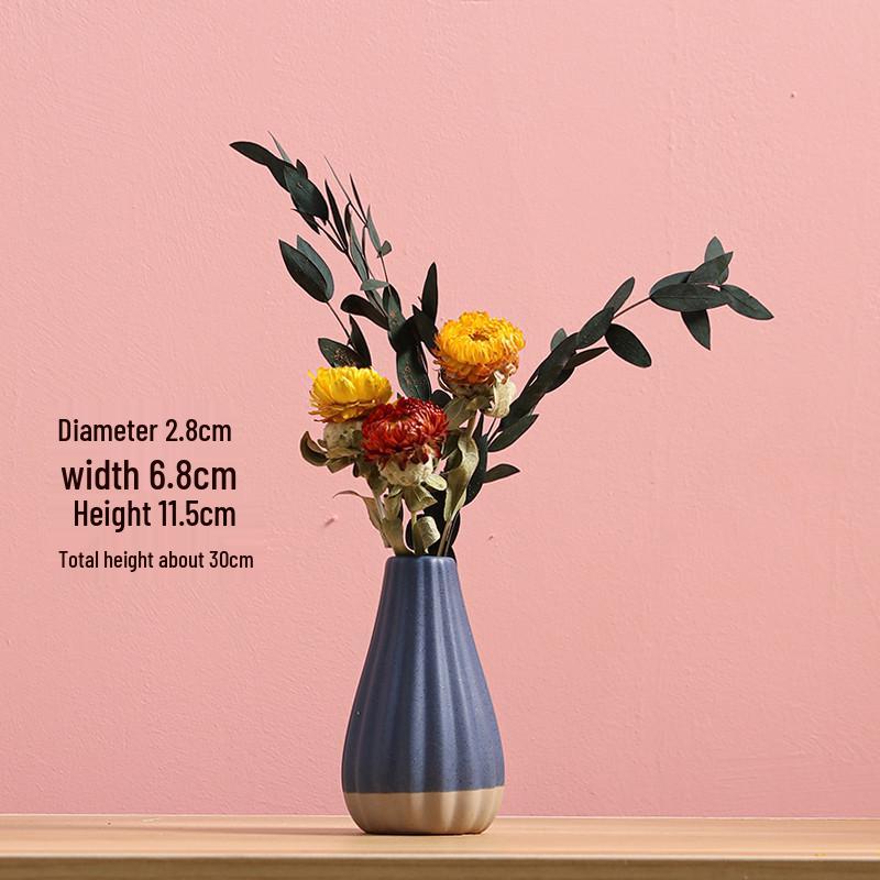 Morandi Style Small Vase: Coffee Table, Living Room, Dried Flower Arrangement, Homestay & Home Decoration