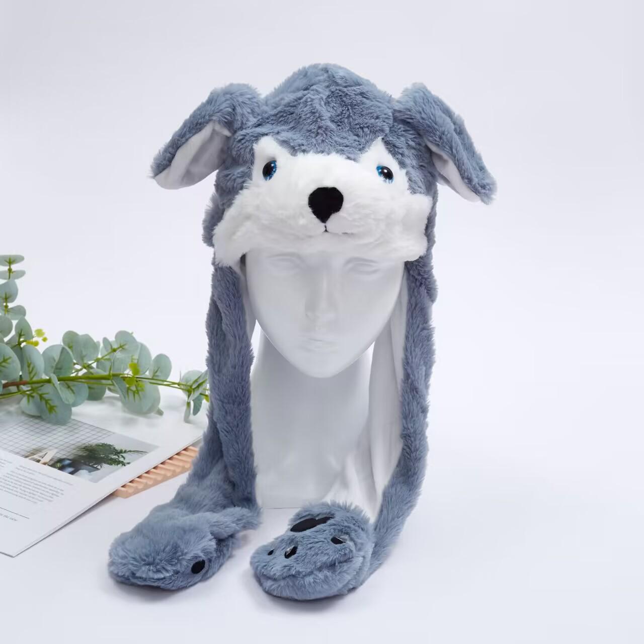 

Чарівна шапка з вушками Пікачу, Кролика та Дракона Санти для дітей One Size