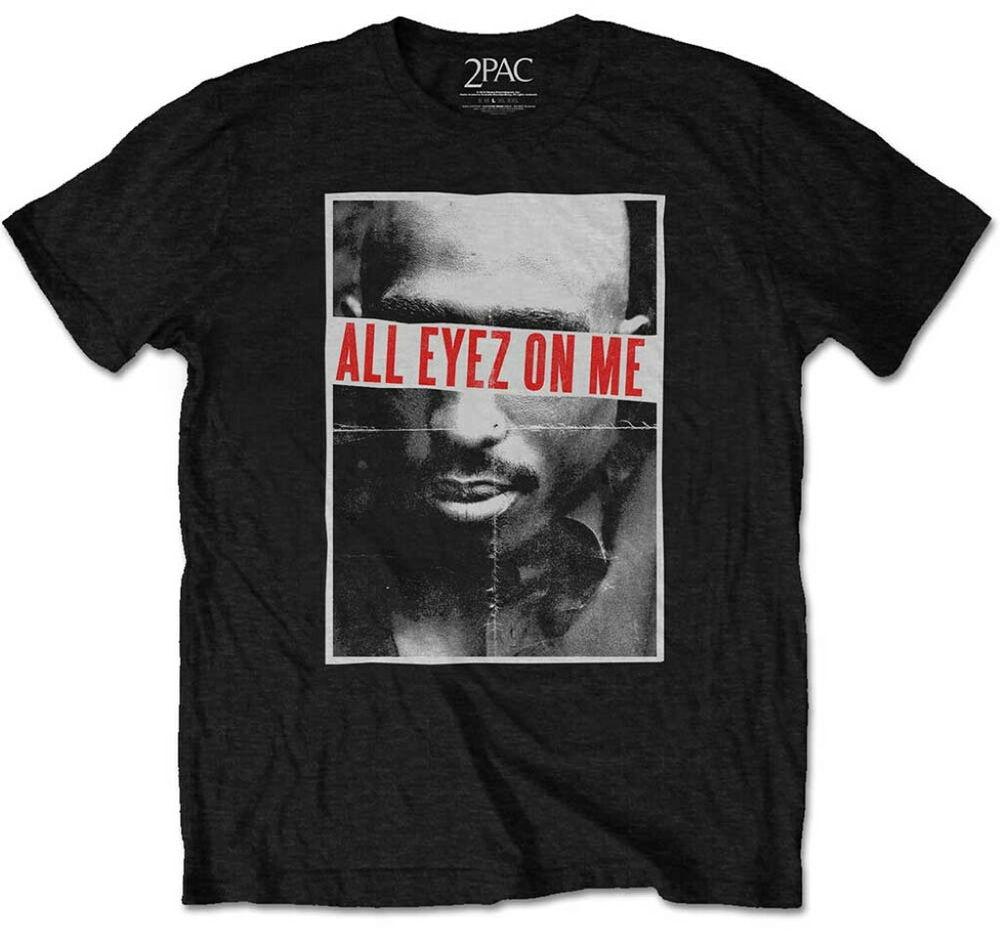 

Черная футболка унисекс Tupac All Eyez On Me