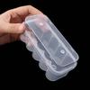 Transparent Peptide Protector Box 10-Slot Clear Vial Box  Refrigerator Organizer