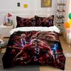 Soccer Star Graphic Bedding Set Bedding set (1 duvet cover, 2 pillowcases, duvet not included)