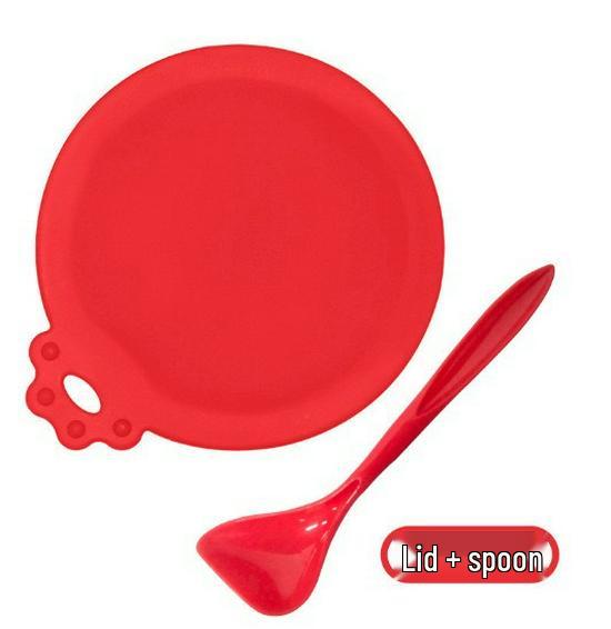 Pet Food Silicone Lid 3-in-1: Freshness-Preserving, Dustproof Sealing Lid for Cat & Dog Cans