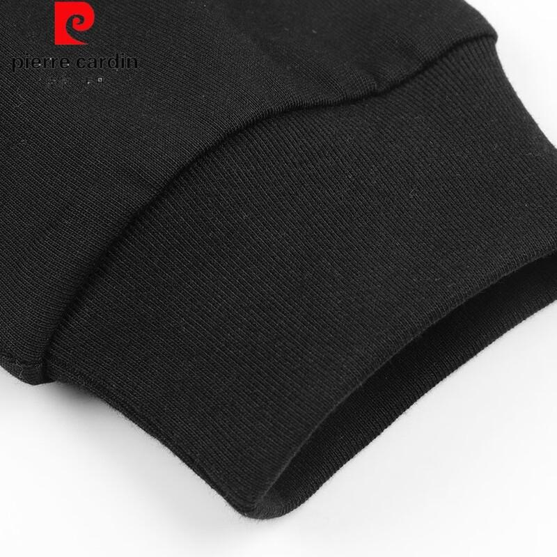 Pierre Cardin Men's 100% Cotton Crew Neck Long Sleeve T-Shirt