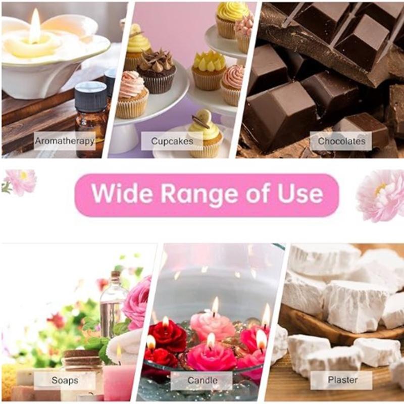 Silikonové formy na výrobky Opakovaně použitelné odlitky Epoxidové formy 3D výroba svíček Jemné silikonové DIY 3D ruční výrobky Roztomilé formy