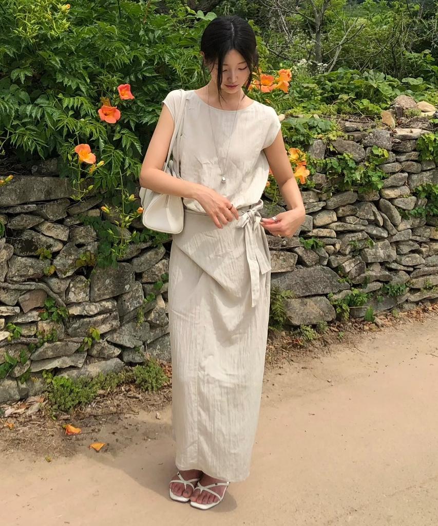 Ollibeudeollibeu Twist Strap Dress Ow6Mo6720