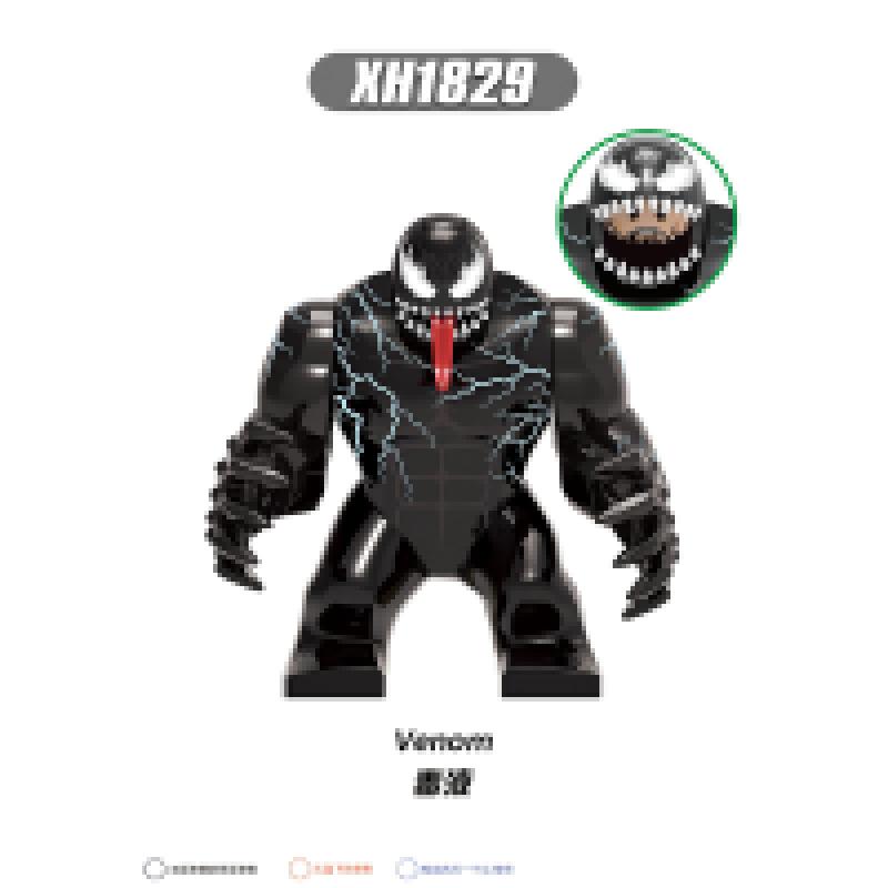 X0327 Seria Superbohaterów Edukacyjne Klocki Budowlane Mini Figurki Zabawka dla Dzieci, Pojedyncze Opakowanie, Kreatywny Montaż DIY, Kolekcjonerski Prezent dla Chłopców i Dziewczynek