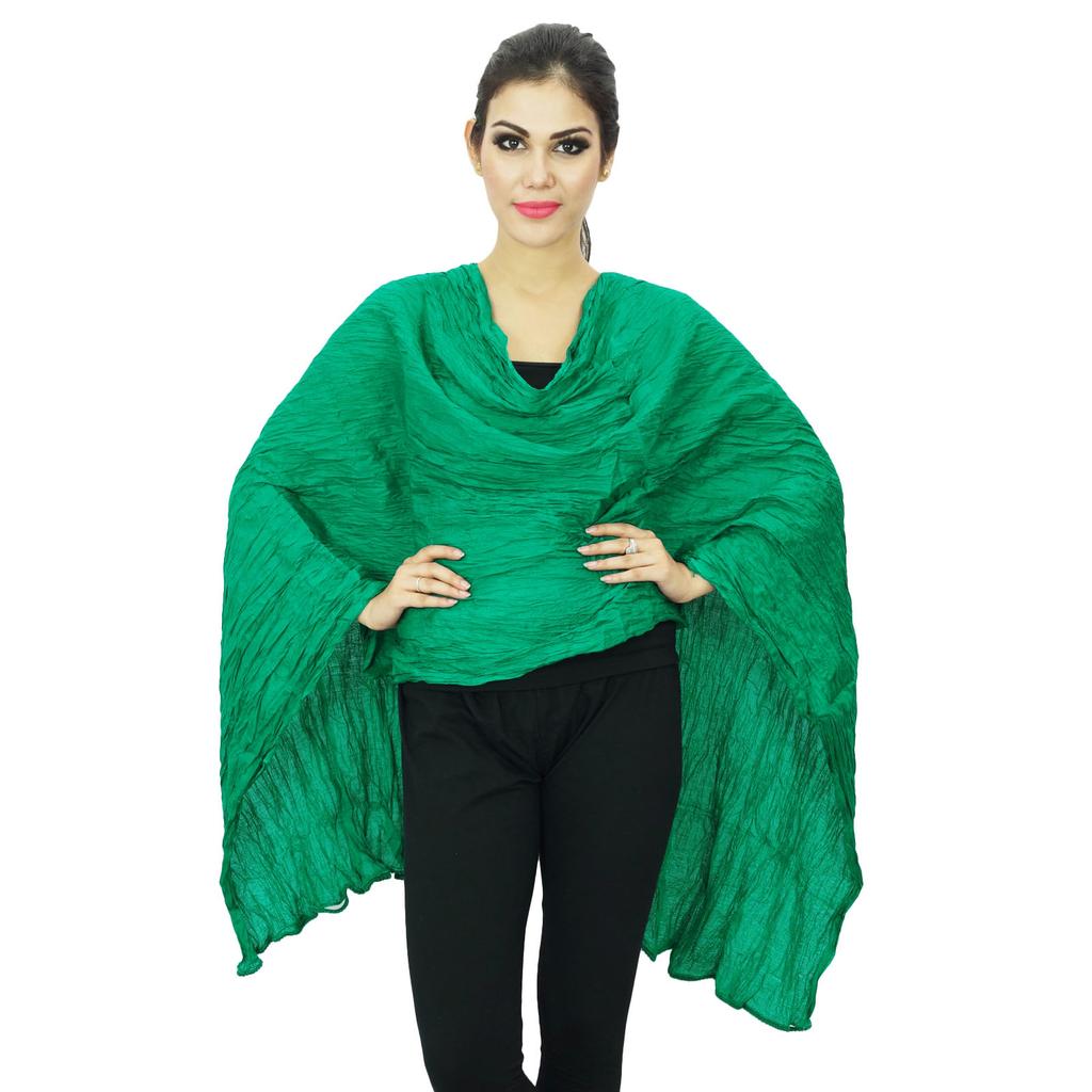 Stolă Lungă Amestec Bumbac Dupatta Înfășurare Gât Îmbrăcăminte Femei Eșarfe Indiene Chunni Cadou Pentru