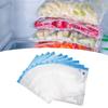 10Pcs Food Vacuum Bag Odorless Space Saving Vacuum Sler Bag with Pump for Home Supermarket