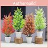 Artificial Pine Branch Piceaneoveitchii Mast With Plastic Material For Holiday Home Decor