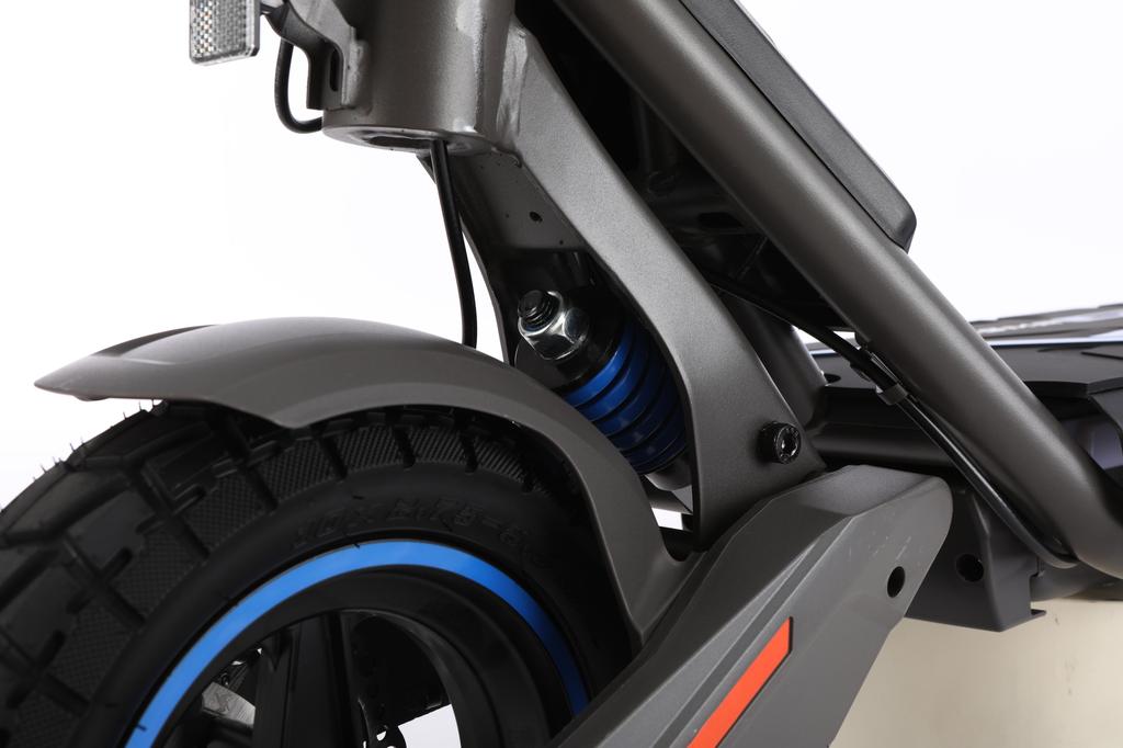 M-HUNTER N07 Opvouwbare All-Terrain E-Scooter Volwassenen 1000W Motor 48V15AH Batterij 10 Inch Banden Snelle Off-Road Bergpad Ruw Terrein Rijden