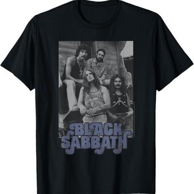 T-shirt photo rétro Black Sabbath T-shirt