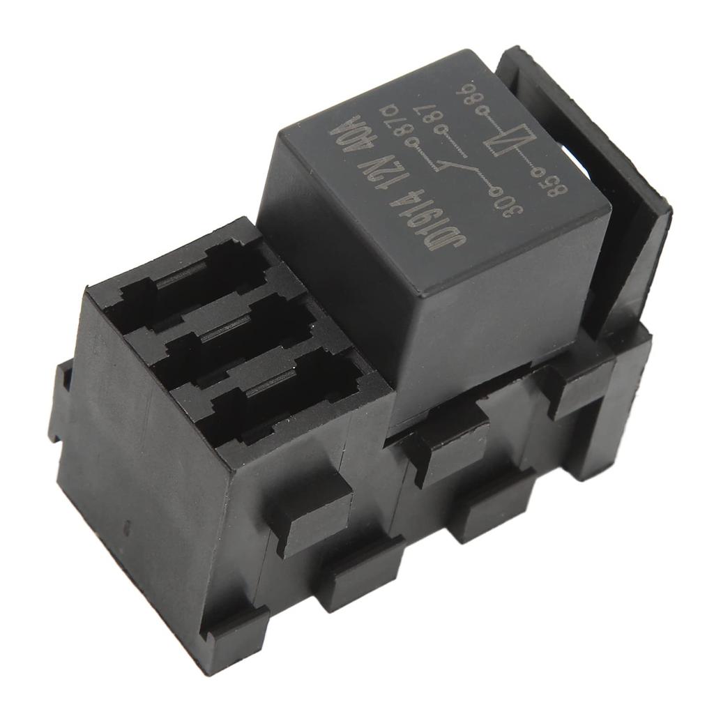 Sada pojistkové skříňky s relé, ABS 5pinový držák pojistky odolný vůči vysokým teplotám