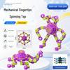 Transformable Luminous Fingertip Gyroscope - Educational Rotating Decompression Toy for Kids