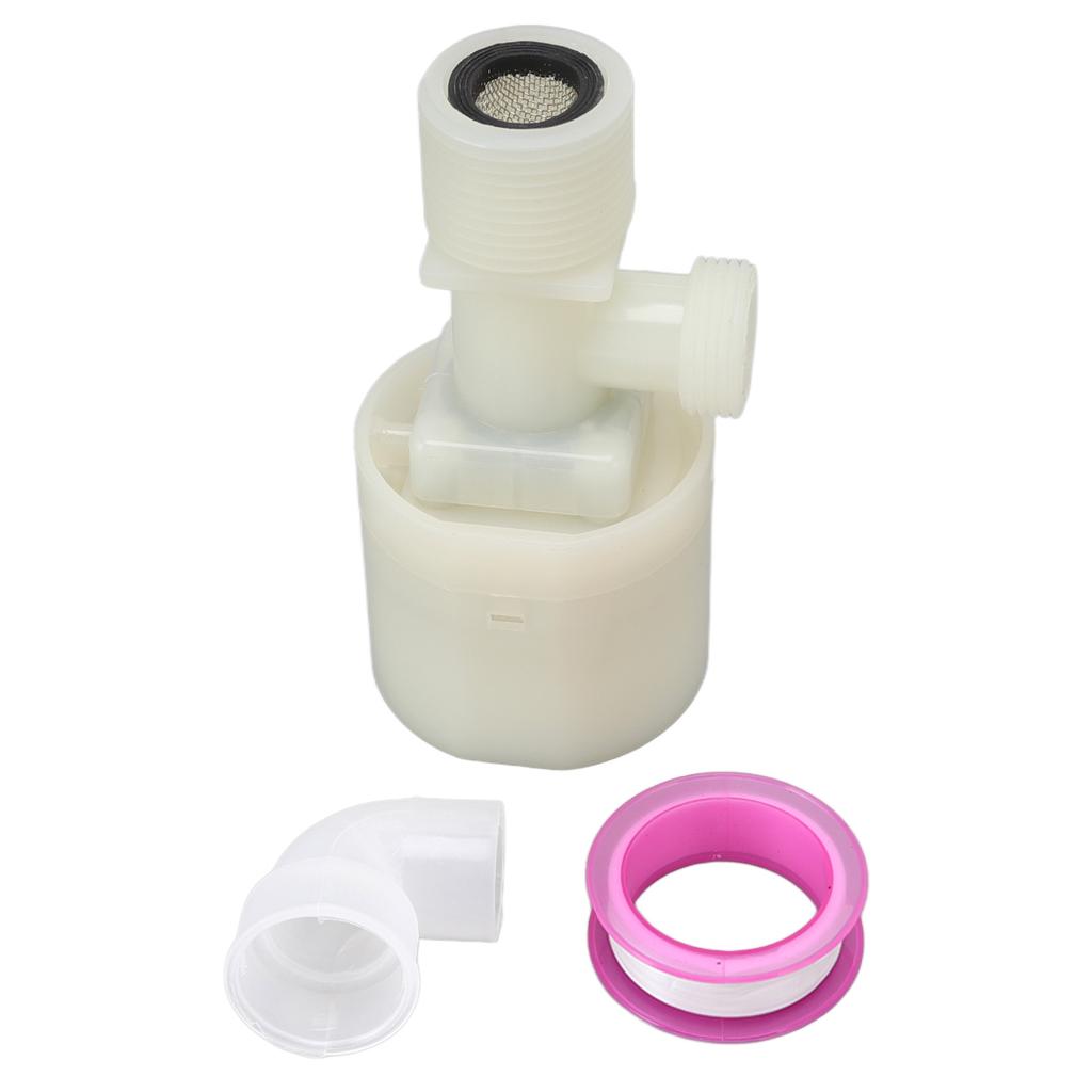 Zawór Kontroli Poziomu Wody Automatyczny Pływakowy Regulator Plastikowy Przełącznik Zbiornika Wieży Wodnej Wewnętrzny Gwint Zewnętrzny G1