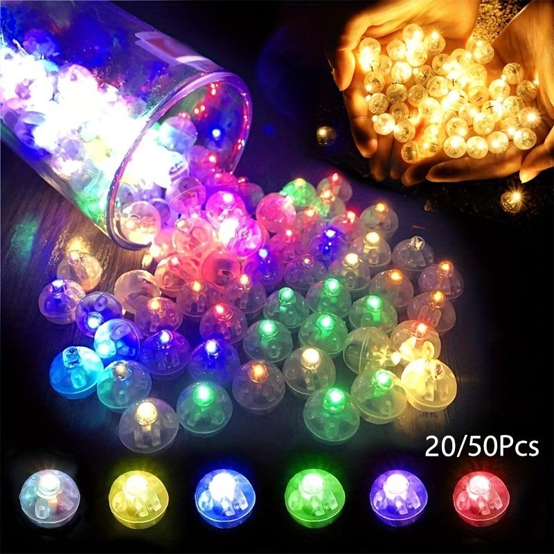 1PACK 20/50pcs, Mini LED Balloon Light for Home Decoration, Perfect for Christmas, Birthdays, Weddings and Party Decorations