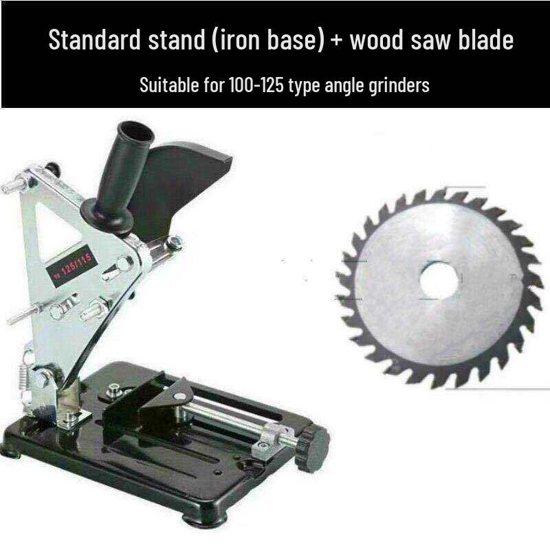 Universal Multifunctional Angle Grinder Stand: Sturdy Cutting Machine Mount