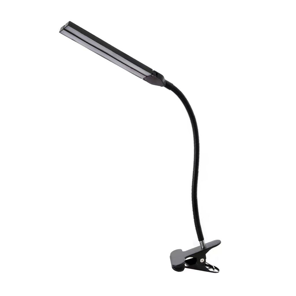 Clip On Desk Lamp Dual Head Eye Care Dimmable LED Night Light for Student Children   Reading Bedside