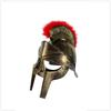 Helmet Feather Lion Cap Spartacu Samurai Roman Hat Helmets Spartan Warrior Hat Masquerade Helmet