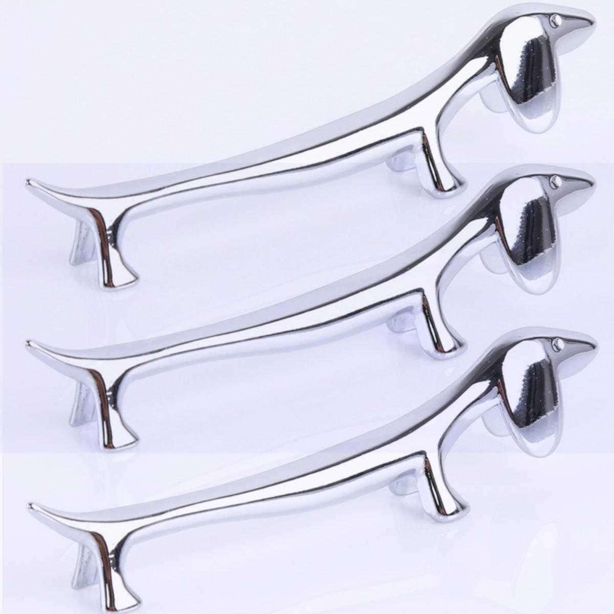 

Подставка для столовых приборов Олень Подставка для палочек из цинкового сплава Подставка для ложки Подставка для вилки Держатель Аксессуары для кухни для обеденного стола dog 3pcs серебряный