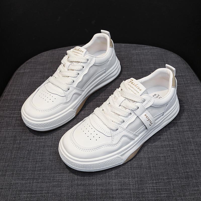 

Кожаные сетчатые дышащие белые туфли, детские летние новые легкие туфли на плоской подошве, повседневная спортивная обувь, обувь для сноуборда 40