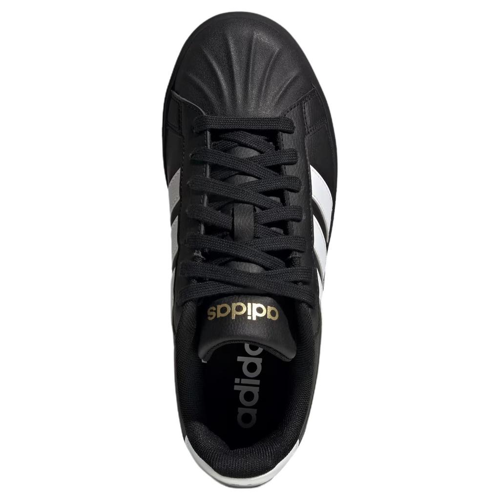 Adidas STREETTALK Synthetic Leather Skateboard Shoes Women's Black KJ3855