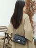 Little Luxury Diamond Lattice Leather Women's Chain Crossbody Bag