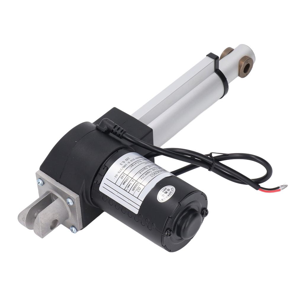 Electric Linear Actuator 100mm Stroke 6000N Thrust 4.5mm S Speed Heavy Duty Linear Actuator with End Limit Switch DC24V