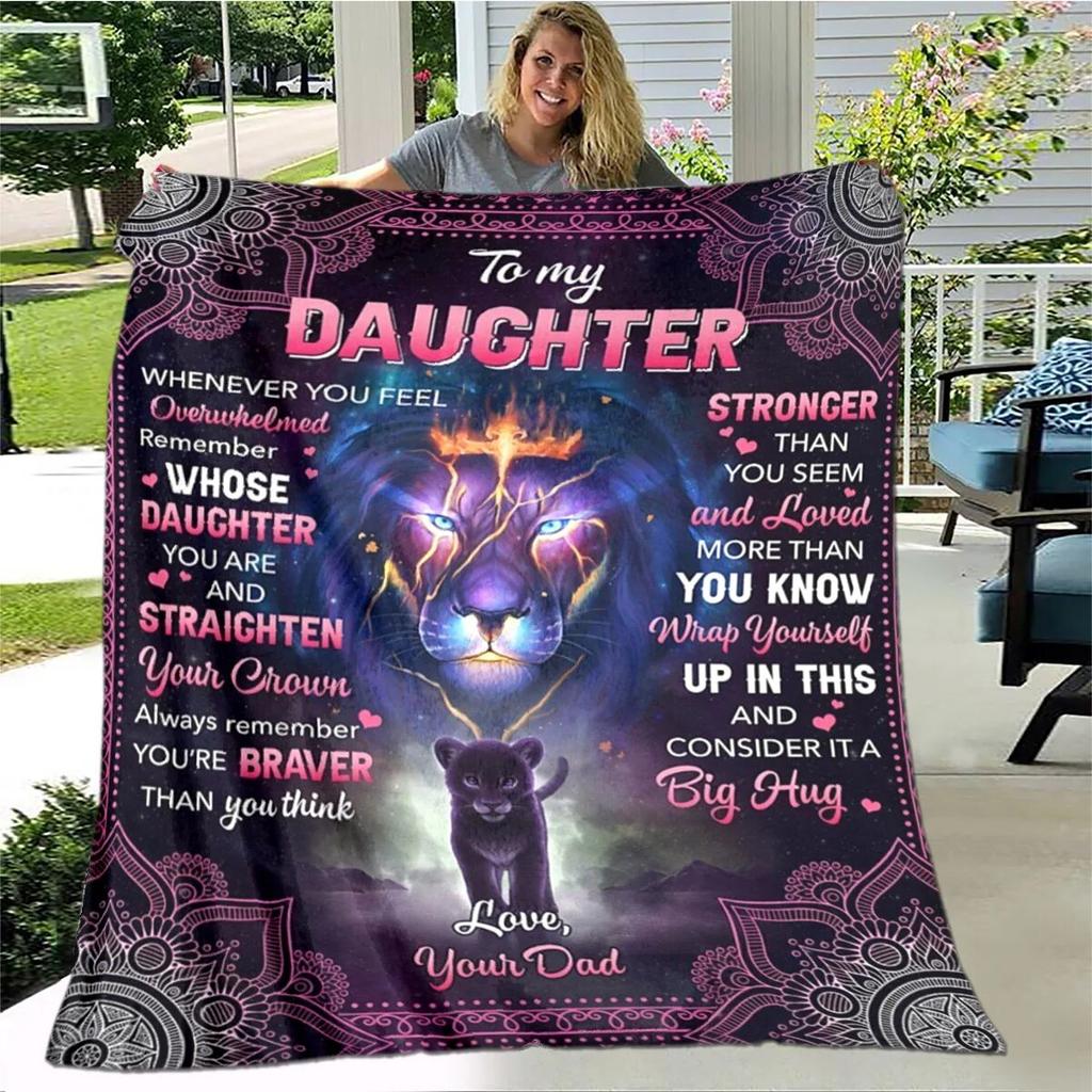 Купить Персонализированное одеяло для папы, мамы и дочки, одеяло для ...