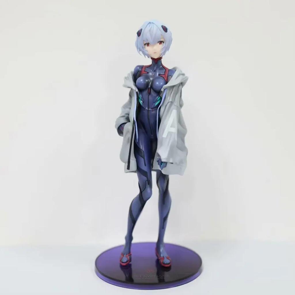 22cm Anime EVA NEON GENESIS Ayanami Rei EVANGELION Figures Millennials Illust Action Figure Fashionable Clothes PROTOTYPE Model Toy