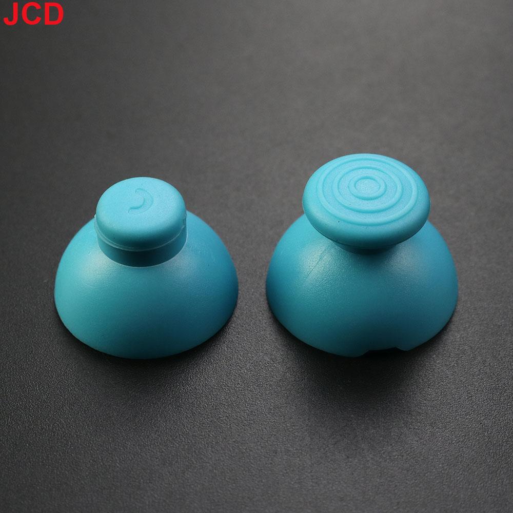 JCD 1 Pair Left And Right 3D Analog Joystick Thumb Stick Silicone Cap For GameCube For NGC GC Controller Repair Part Replacement