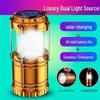 UOSU Solar LED Camping Lantern with Power Bank