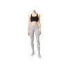 Nike Logo Print Mid-Rise Slim Fit Casual Pants Women Pants Gray CZ8530-063