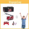 Electric Remote Control Fire Truck Toy With One-button Water Spray And Sound Lights 6 Channel Rc Vehicle For Kids