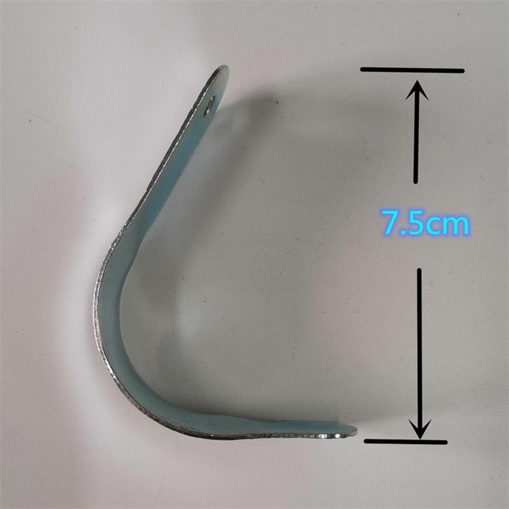 Set 5 /10 Heavy Duty Metal Hook Set Sturdy Storage Solution for Kitchen and Closet Organization