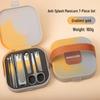 Anti-Splash Angled Nail Clipper Set with Gift Box - Home Beauty Manicure Tool