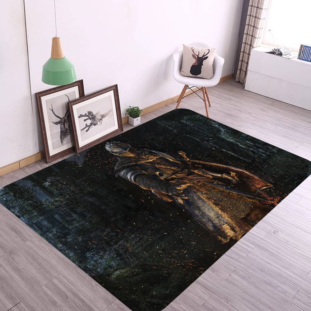 DARK SOULS Adventure Game Floor Mat INS Style Soft Bedroom Floor House Laundry Room Mat Anti-skid Household Carpets