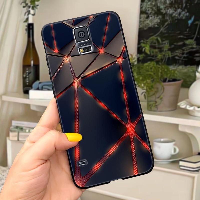 For Samsung s5 Case on For Samsung Galaxy S5 S 5 i9600 Soft Silicone Back Cover Silicone Case For Samsung S5 Neo Phone Cover