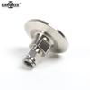 Pneumatic Tube Connector SS304 SS316L Tri Clamp TC25.2MM-77.5MM air hose fittings PC 4MM-16MM Stainless SteelClamp Push In Quick
