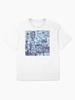 Georges Brassens GEORGES BRASSENS Watercolor and Ink Portrait Oversized T-Shirt