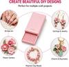 4pcs/set 3D Pink  Print Clay Ball Maker Tools for Nail Art Polymer Clay Roller 2mm 3mm 4mm 5mm Sphere Shaper Roller Nail Tools