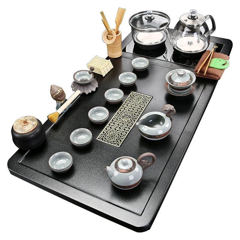 Jiakangming Automatic Tea Set with Integrated Kettle
