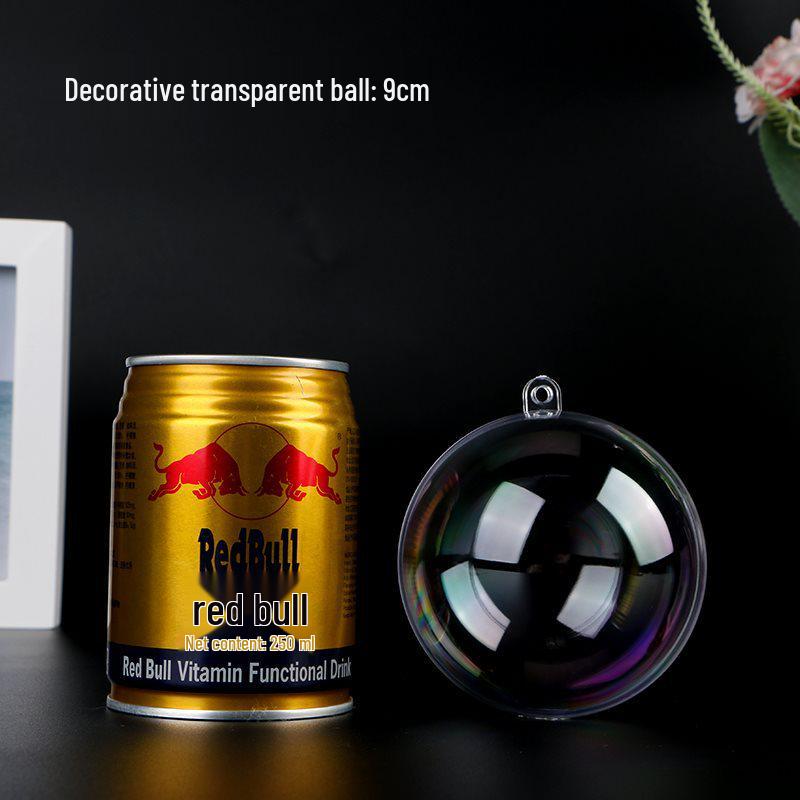 2-40CM Acrylic Transparent Hollow Ball for Wedding and Mall Decorations