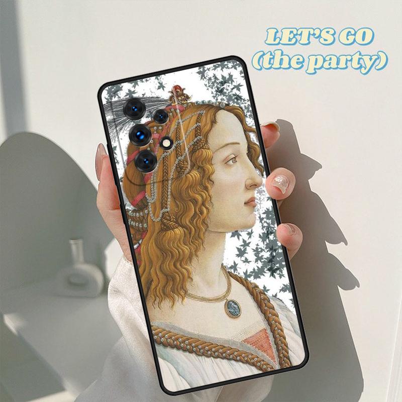 Sandro botticelli Renaissance art phone case For Samsung A42 A31 A40 A51 A71 A32 A80 A91 A52 A72 A20e A21S A50 A70 A11 A12 Cover