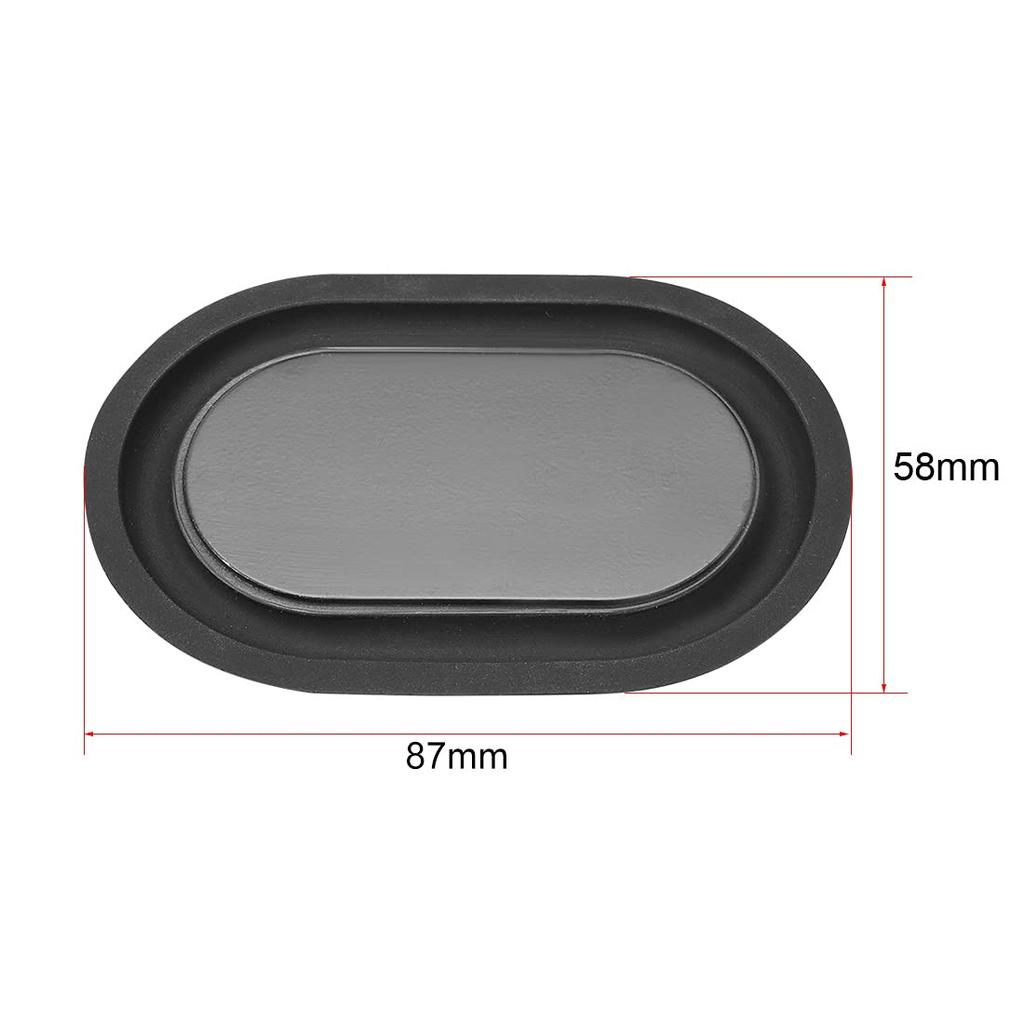 Uxcell Speaker Passive Radiator Diaphragm for Subwoofers, 87x60mm, Pack of 4