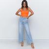 Summer 2024 Women's Sexy Belly-Baring T-shirt - European & American Fashion