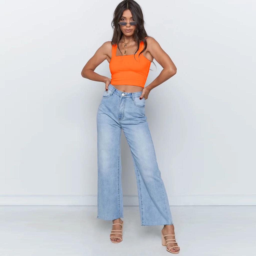 Summer 2024 Women's Sexy Belly-Baring T-shirt - European & American Fashion